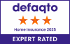 Defaqto 3-star expert rated for Home Insurance (Classic) 2025