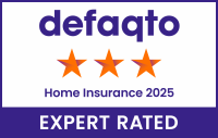 Defaqto 3-star expert rated for Home Insurance (Classic) 2025