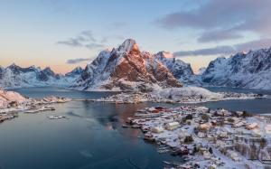 Reine Village on the Lofoten Islands, Norway.