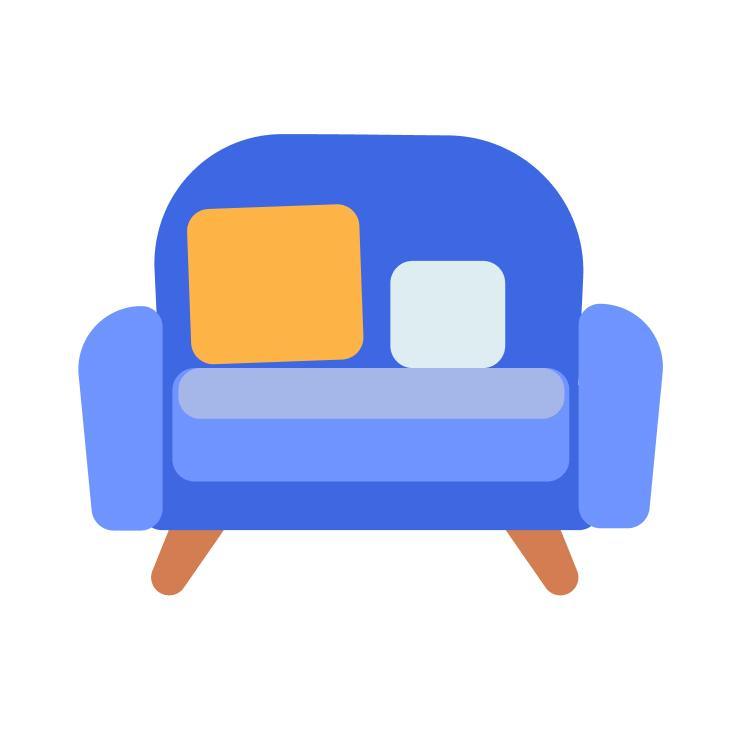 Icon of a sofa